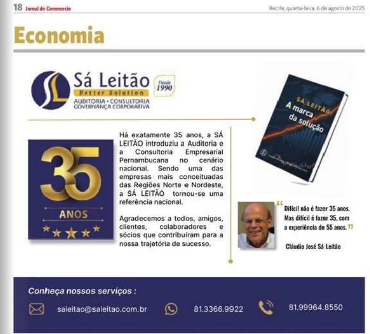 Jornal do Commercio - Edição de 06/08/2025